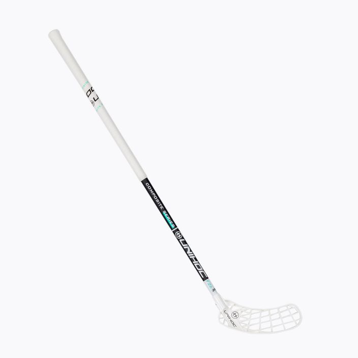 UNIHOC Iconic Composite 26 Linkshänder Unihockeyschläger schwarz-weiß 04941