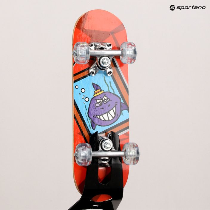 Klassisches Kinder-Skateboard Mechanics Mini 17 orange MIN17 7
