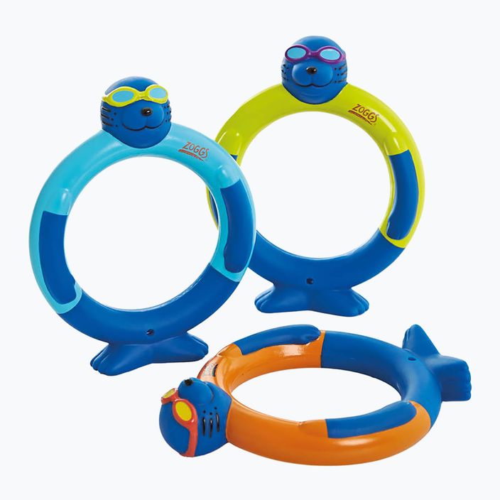 Zoggs Zoggy Dive Rings 3pc blau 465391 Angelspielzeug