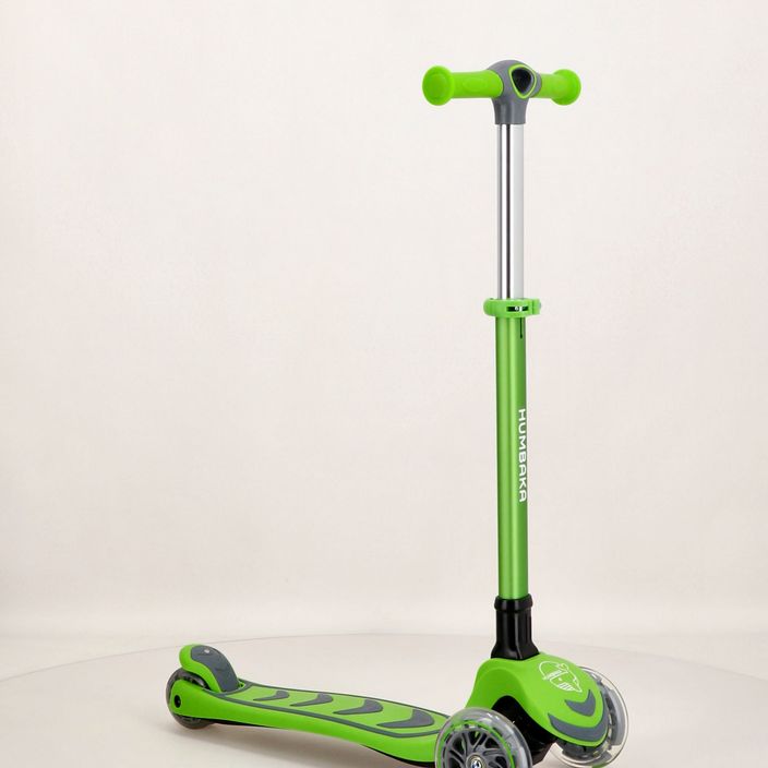 HUMBAKA Mini T Kinder-Dreirad-Roller grün HBK-S6T 21