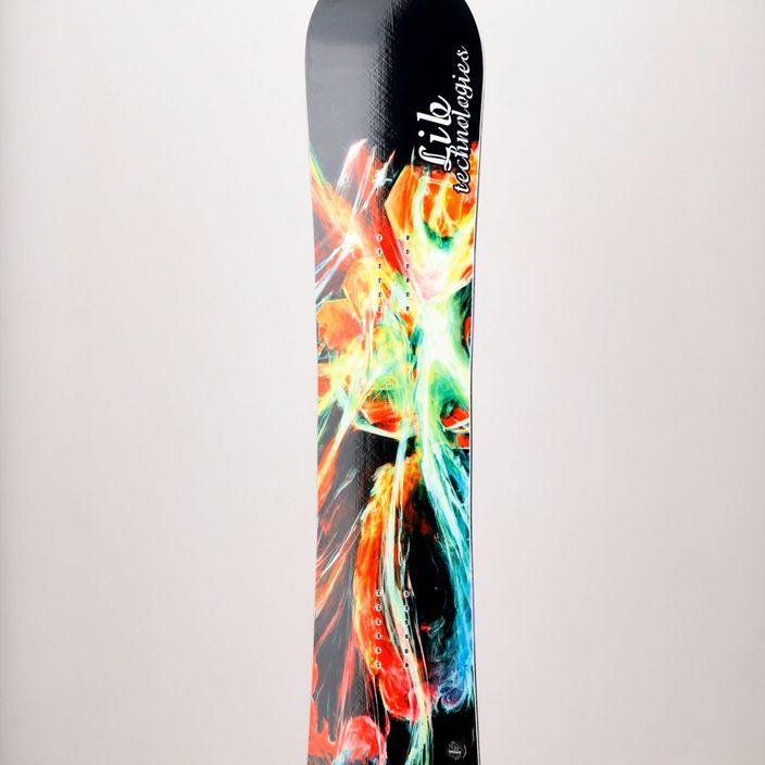 Snowboard Lib Tech Glider schwarz und weiß 21SN050 7