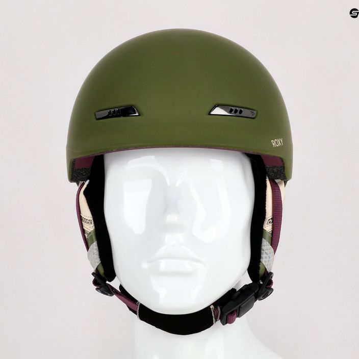 Snowboard-Helm für Frauen ROXY Angie 2021 burnt olive 9