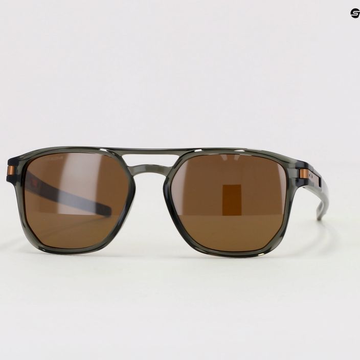 Oakley Latch Beta braun/grün Sonnenbrille 0OO9436 14