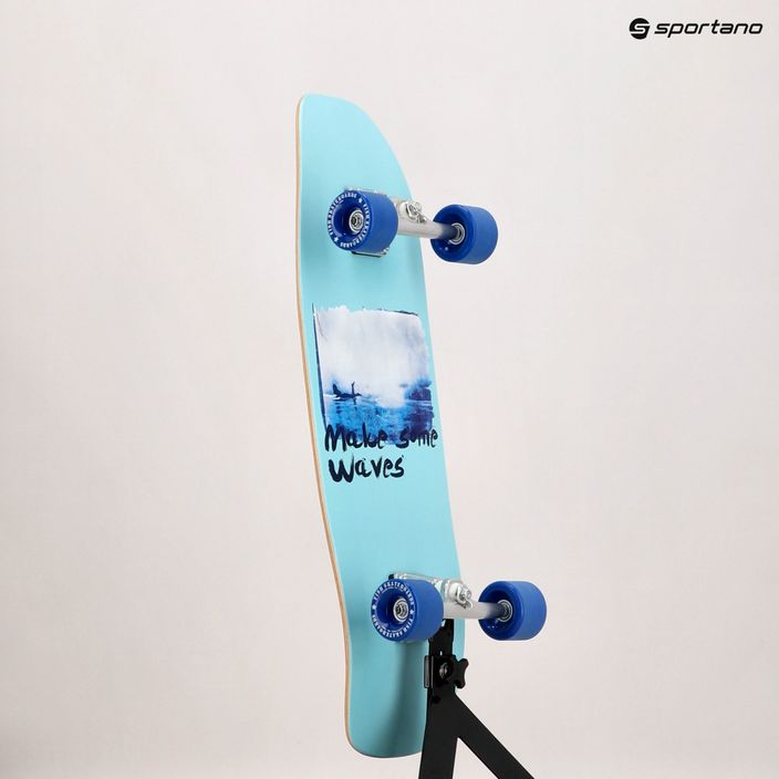 Surfskate Skateboard Fisch Skateboards Blau SURF-BLU-SIL-NAV 9