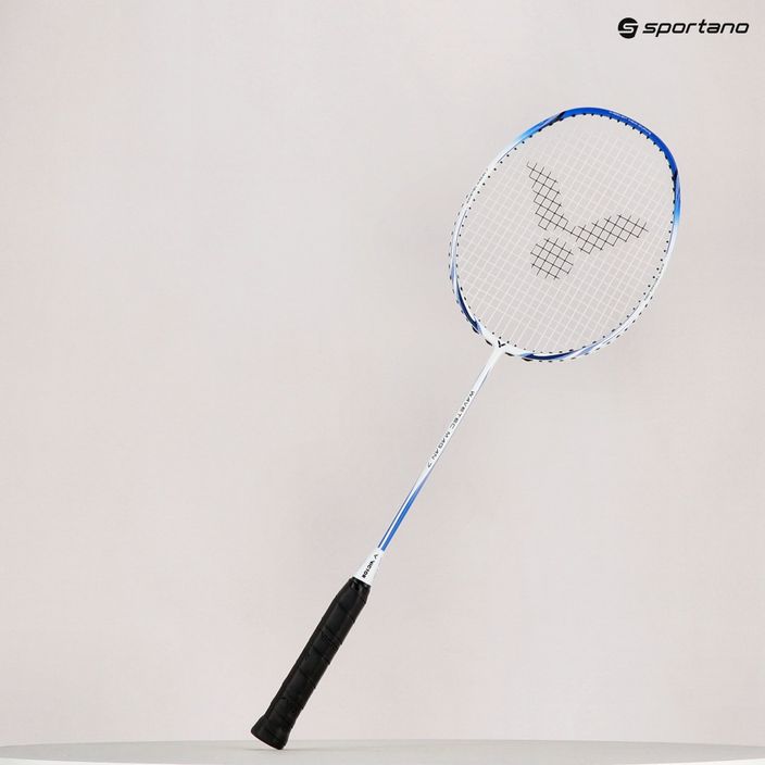 VICTOR Wavetec Magan 7 Badmintonschläger blau und weiß 200023 7