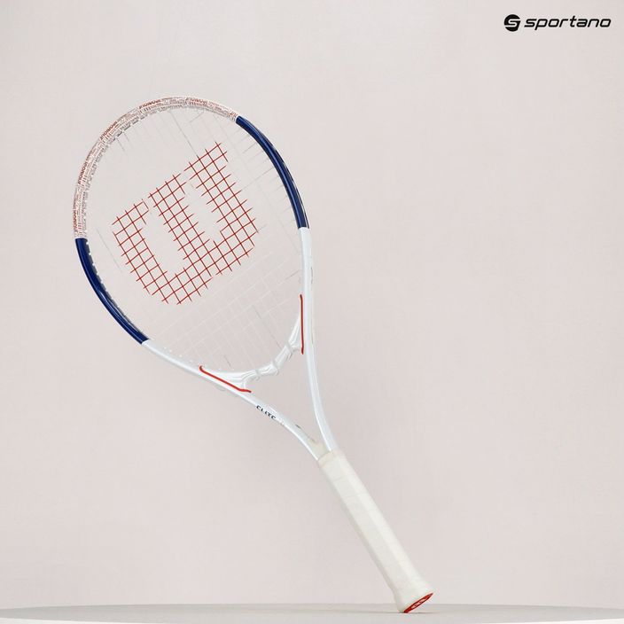 Wilson Roland Garros Elite Tennisschläger weiß und blau WR086110U 11
