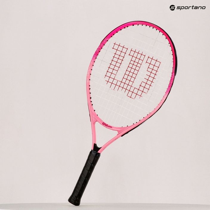 Wilson Burn Pink Half CVR 23 rosa WR052510H+ Tennisschläger für Kinder 8