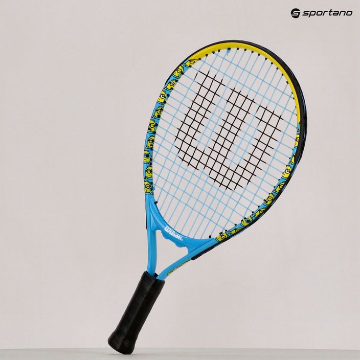 Wilson Minions 2.0 Jr 17 Tennisschläger für Kinder blau/gelb WR096910H 8
