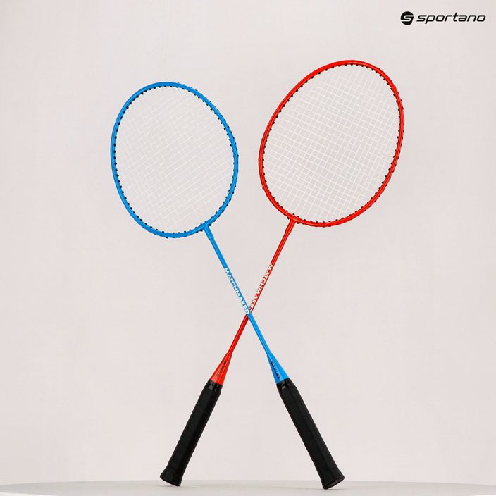 Sunflex Matchmaker 2 Farben Badminton Set 53546 6