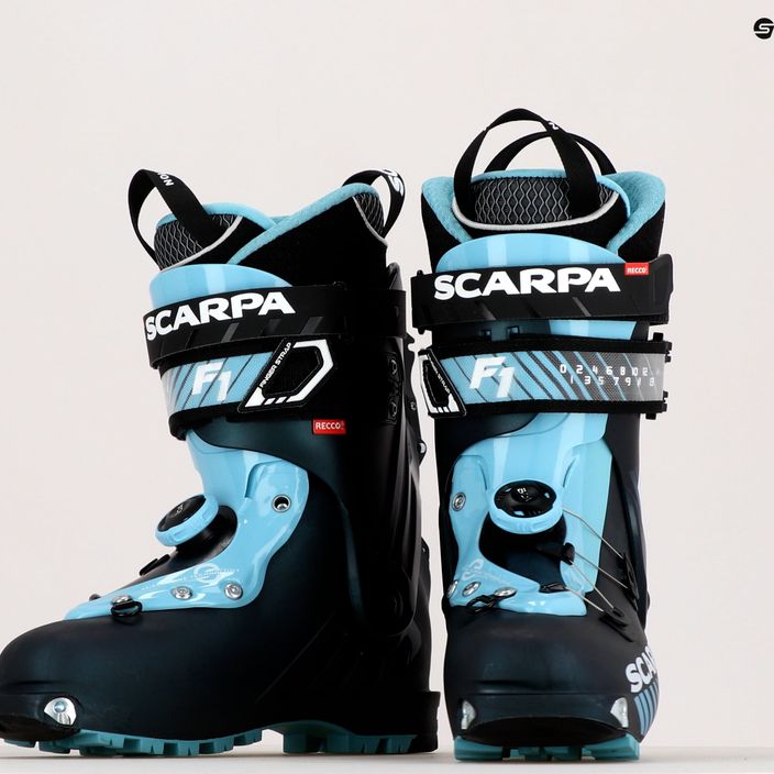 SCARPA F1 Skischuh blau 12173-502/1 10