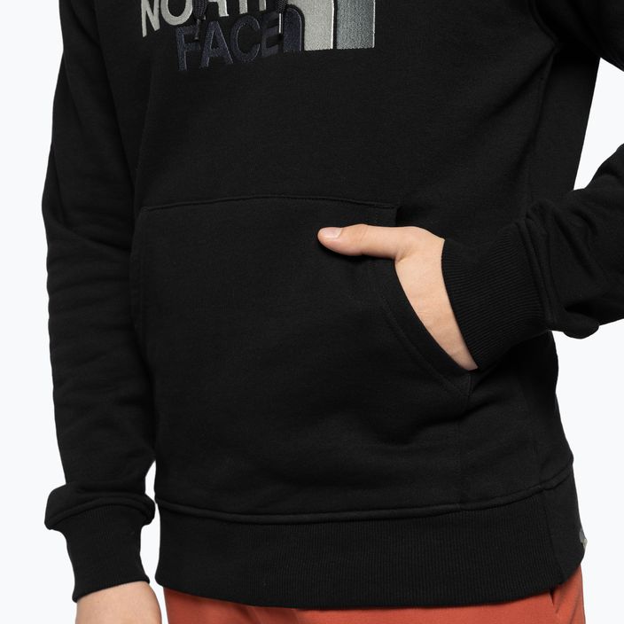 Herren-Trekking-Sweatshirt The North Face Drew Peak Hoodie schwarz NF00AHJYKX71 6
