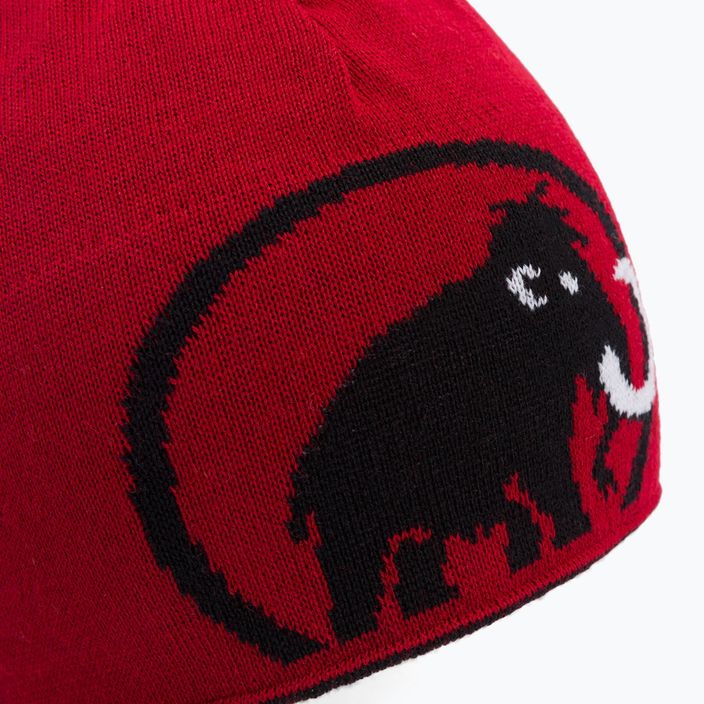 Mammut Logo Wintermütze schwarz-rot 1191-04891-0001-1 6