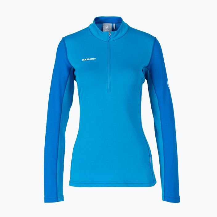 Damen-Trekking-Sweatshirt MAMMUT Aenergy ML Half Zip Pull blau