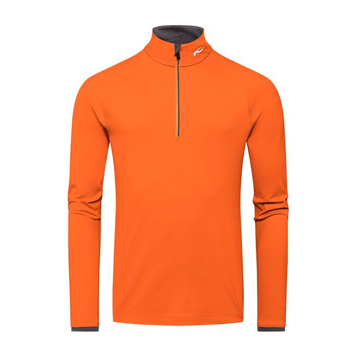 KJUS Herren Feel Half-Zip orange Ski-Sweatshirt MS25-E06 2