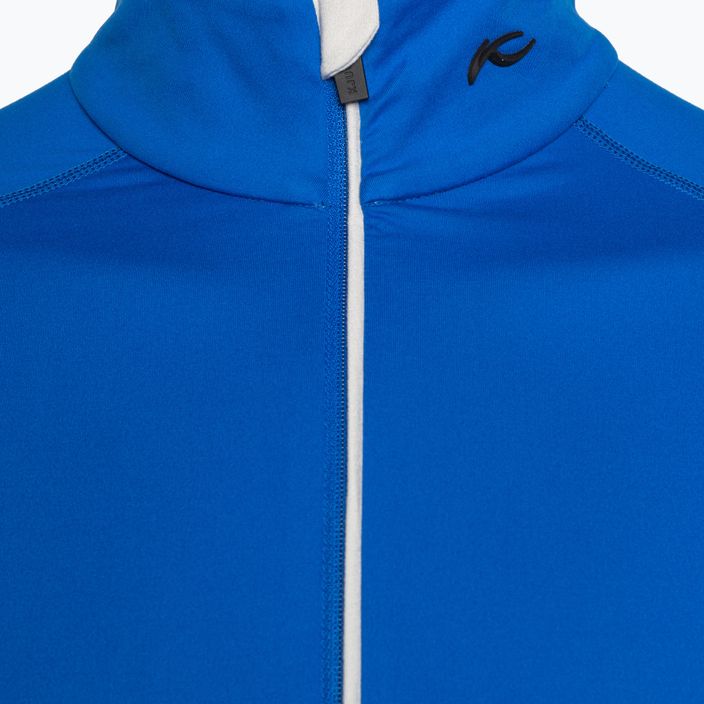 Herren KJUS Feel Half-Zip Ski Sweatshirt Blau MS25-E06 3