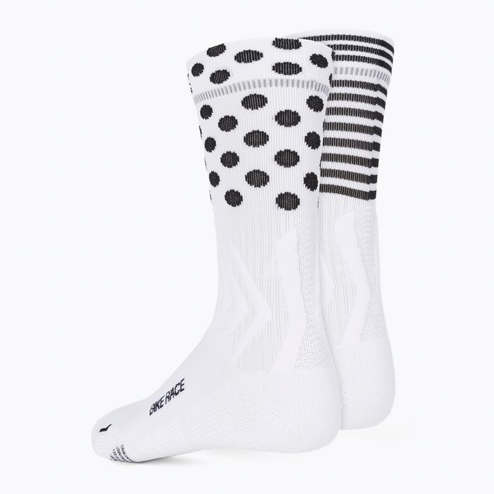 X-Socks Bike Race Socken weiß und schwarz BS05S19U-W011 2