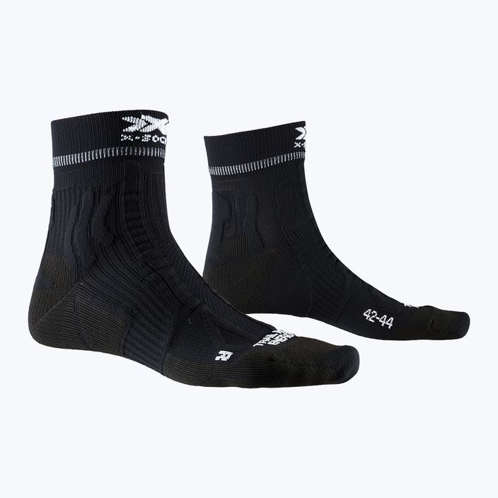 Herren-Trekking-Socken X-Socks Trail Run Energy schwarz RS13S19U-B001 4