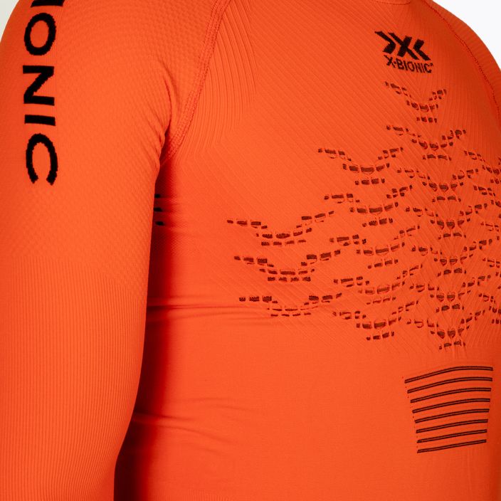 Herren X-Bionic The Trick 4.0 Run Thermo-T-Shirt orange TRRT06W19M 3