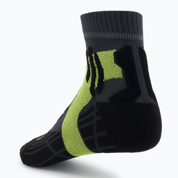 Herren X-Socks Marathon grün-graue Laufsocken RS11S19U-G146 2
