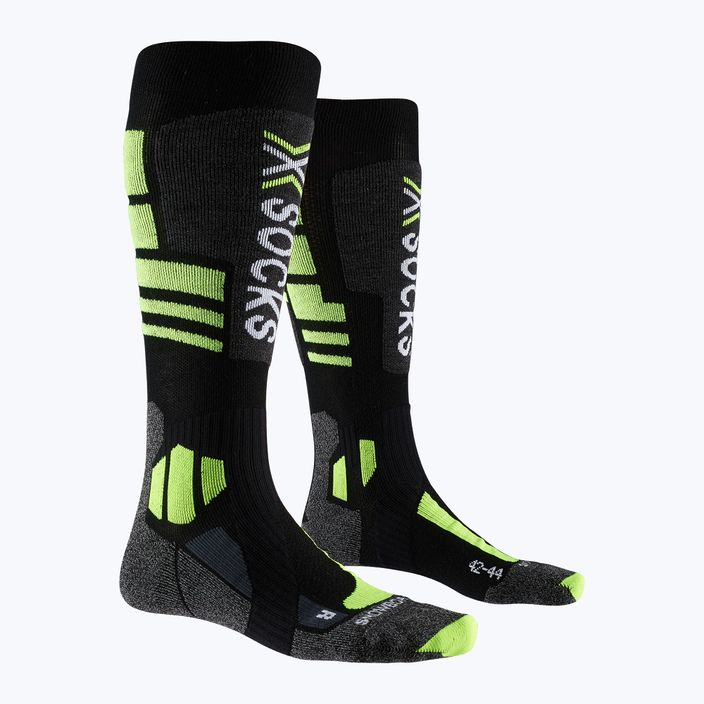 Snowboardsocken X-Socks Snowboard 4.0 schwarz/grau/phyton gelb 5