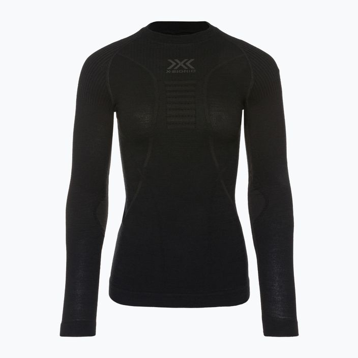 Damen Thermo-Sweatshirt X-Bionic Merino schwarz/schwarz 3