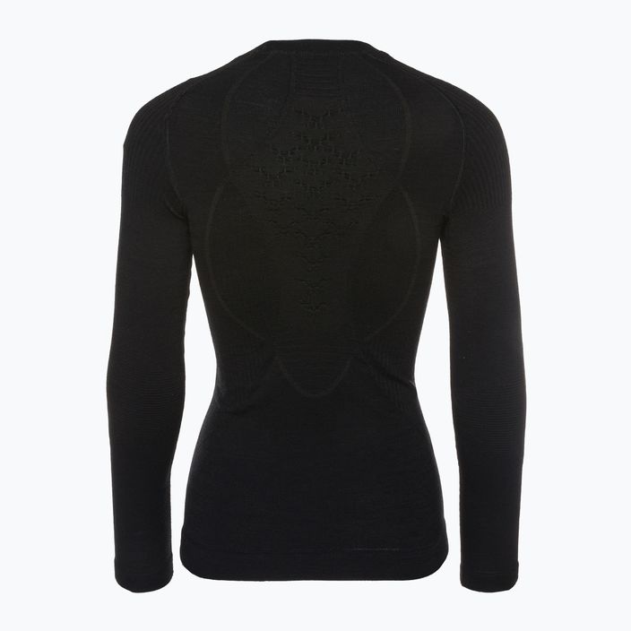 Damen Thermo-Sweatshirt X-Bionic Merino schwarz/schwarz 4