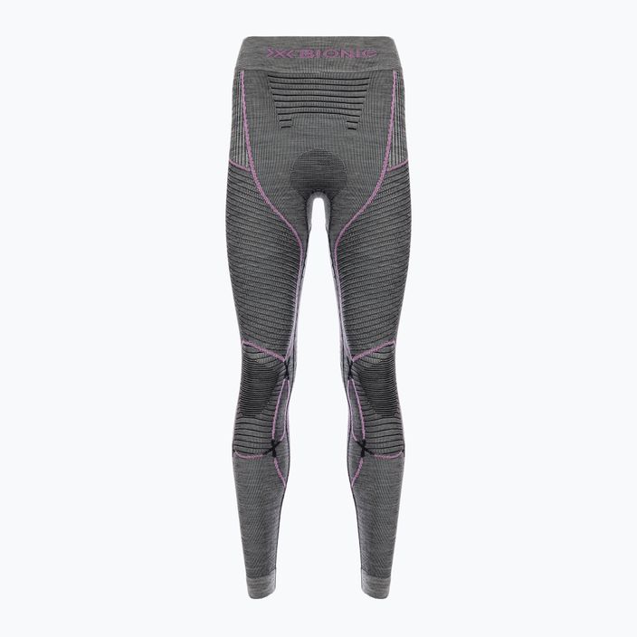 Thermoaktive Damenhose X-Bionic Merino schwarz/grau/magnolia