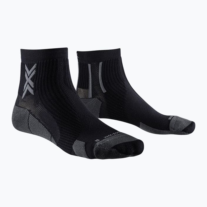 Men's X-Socks Run Perform Ankle Laufsocken schwarz/kohle