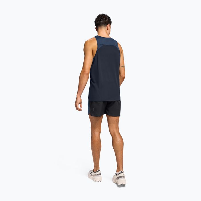 On Running 5" Lightweight Denim/Schwarz Laufshorts für Männer 3