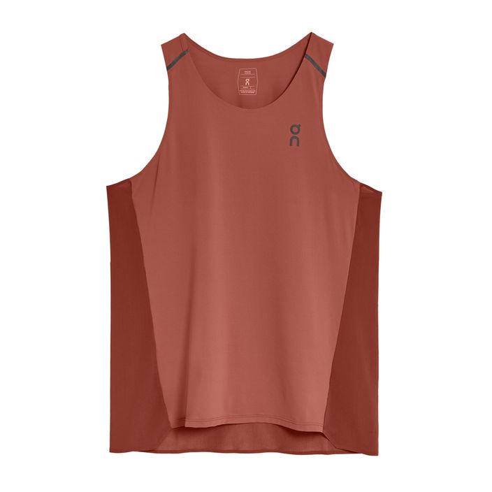 Herren On Running Performance Tank auburn/ruby 2