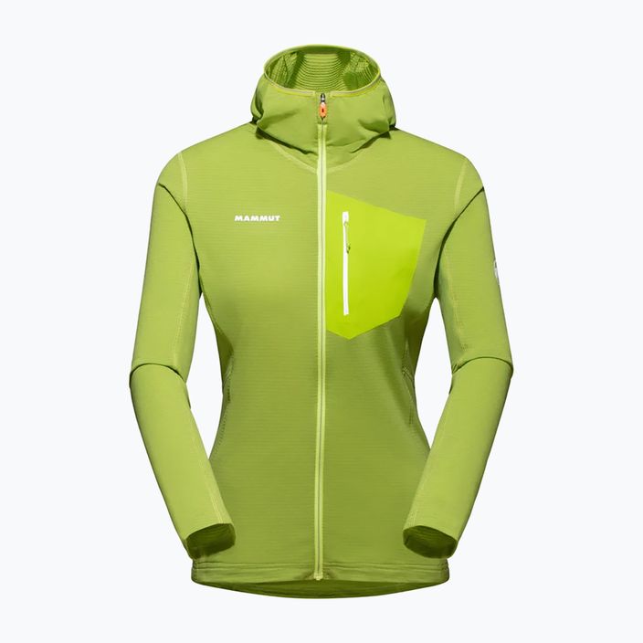 MAMMUT Damen-Fleece-Sweatshirt Aenergy Light Ml grün