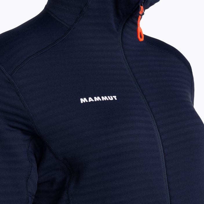 Mammut Damen Fleece-Sweatshirt Taiss Light ML Hooded navy blau 1014-04540-5118-114 5