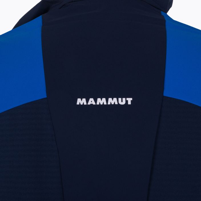 MAMMUT Herren-Softshell-Jacke Aenergy SO Hybrid blau und navy 6