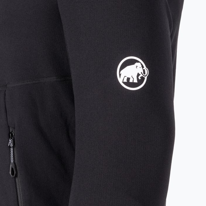 Herren Mammut Aconcagua Light ML Kapuzen-Trekking-Sweatshirt schwarz 6