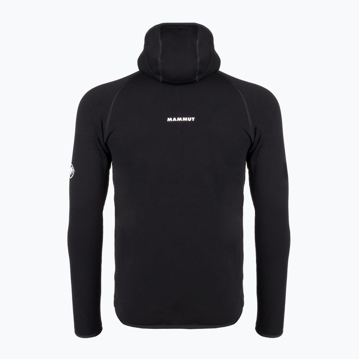 Herren MAMMUT Aconcagua ML Kapuzen-Trekking-Sweatshirt schwarz 5