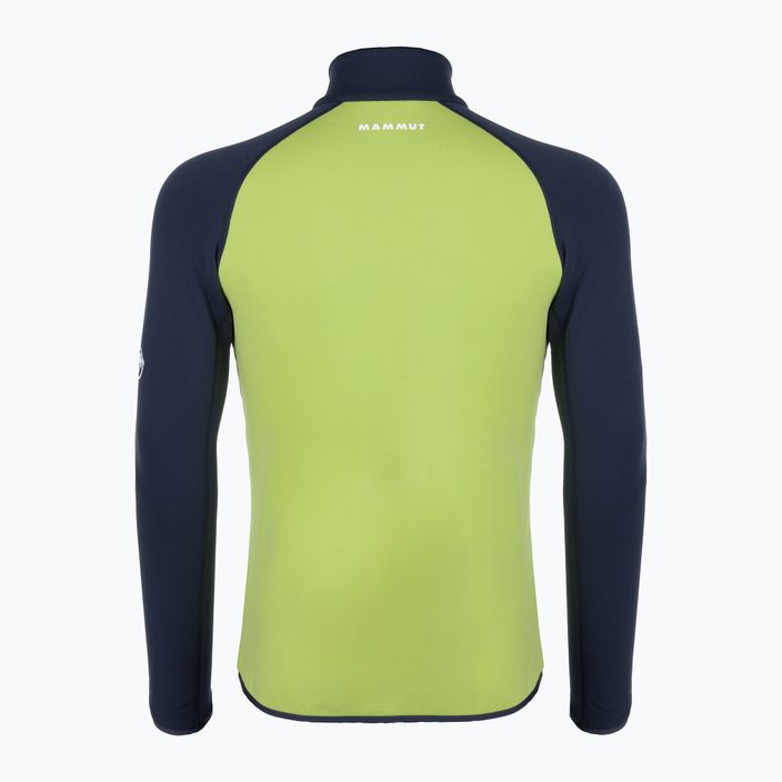 MAMMUT Herren-Trekking-Sweatshirt Aconcagua ML grün/blau 5