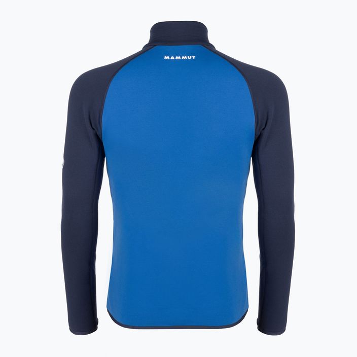 MAMMUT Herren-Trekking-Sweatshirt Aconcagua ML blau-grün 5