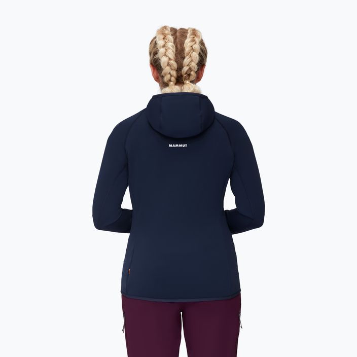 Damen-Trekking-Sweatshirt MAMMUT Aconcagua ML Hooded navy blau 2