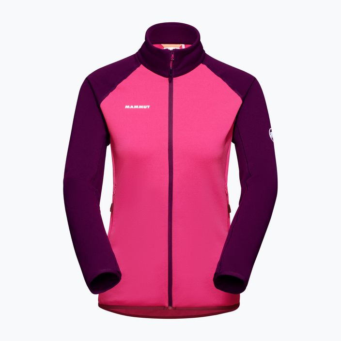 MAMMUT Aconcagua ML Damen-Trekking-Sweatshirt rosa und lila 6