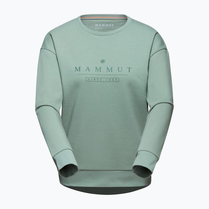 Mammut Damen-Trekking-Sweatshirt Core ML Crew Neck Logo grün 1014-04070-4100-114 8