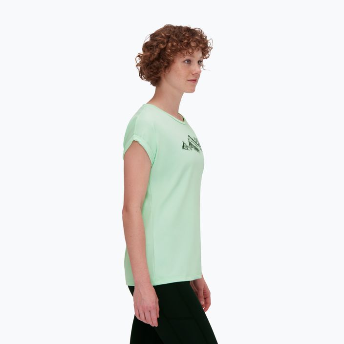 Mammut Mountain Finsteraarhorn Damen-Trekking-Shirt neo mint 3