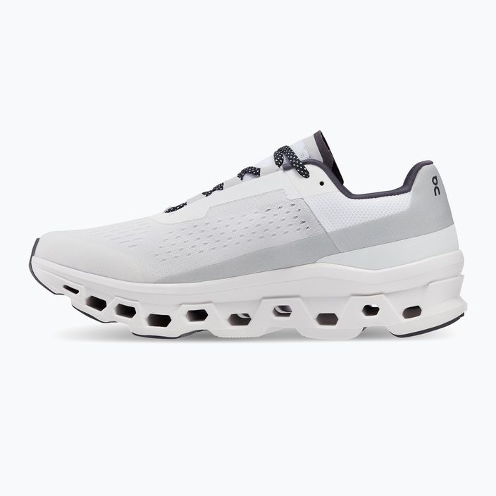 Men's On Running Cloudmonster allwhite Laufschuhe 3