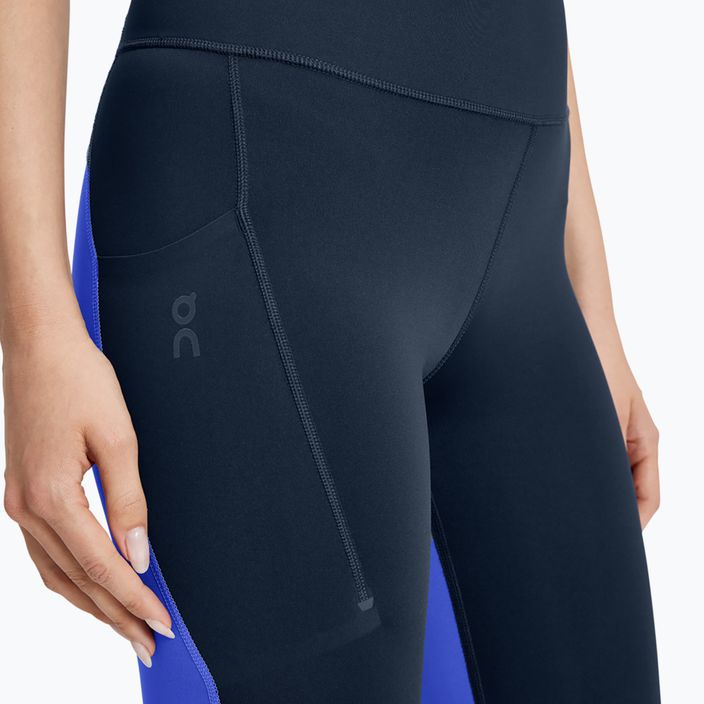 Leggings Damen On Running Performance 7/8 navy/cobalt 4