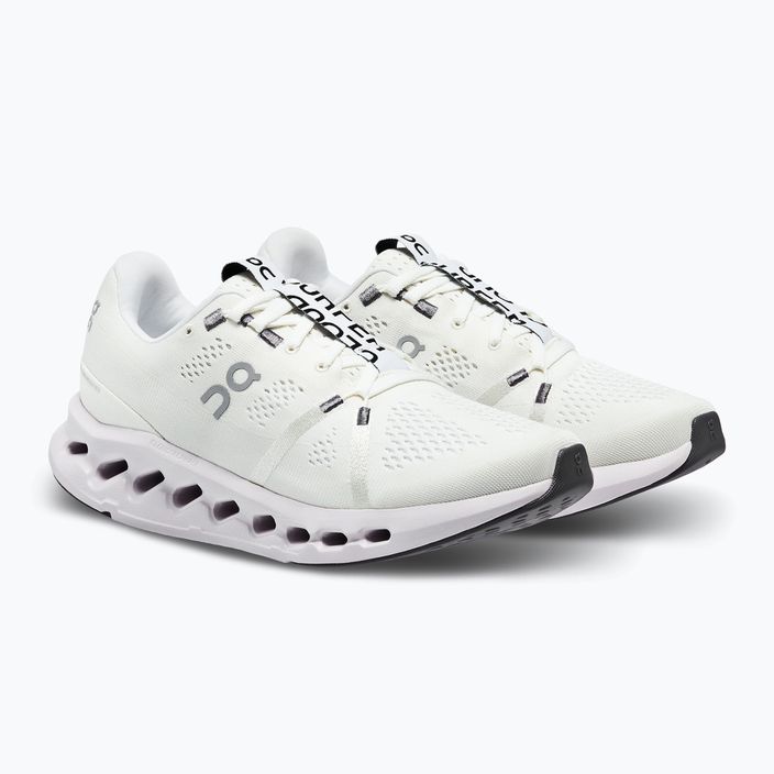 Laufschuhe Damen On Running Cloudsurfer white/frost 8