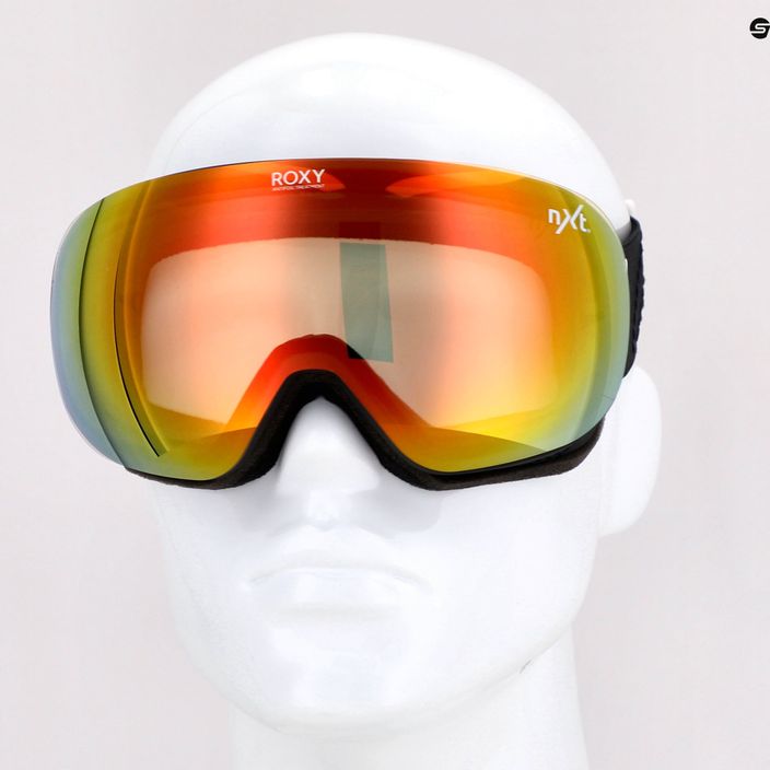 Snowboardbrille für Frauen ROXY Popscreen NXT J 2021 true black/nxt varia ml red 11