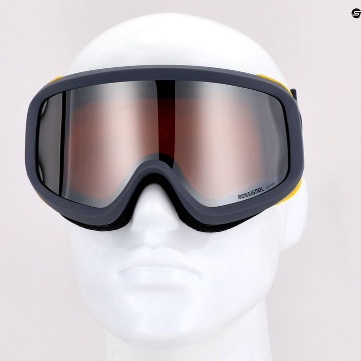 Skibrille Rossignol Ace HP grey/yellow 12