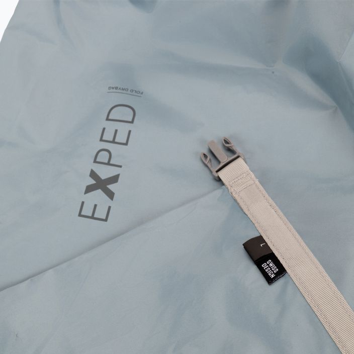 Exped Fold Drybag 13L wasserdichte Tasche blau EXP-DRYBAG 3