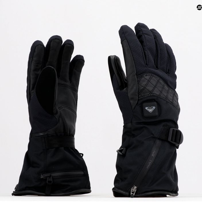 Snowboard-Handschuhe für Frauen ROXY Sierra Warmlink 2021 true black 9