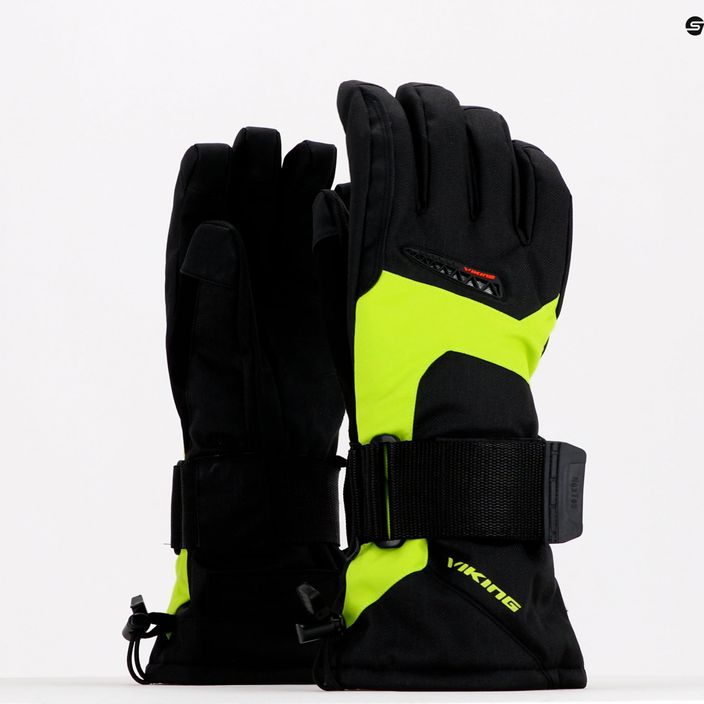 Herren Viking Trex Snowboard Handschuhe Schwarz 161/19/2244/73 9