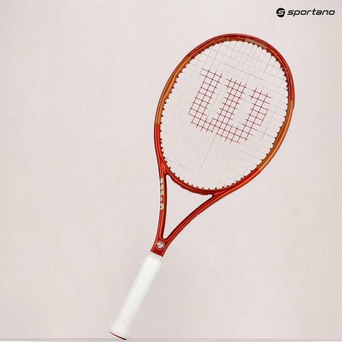 Wilson Roland Garros Team 102 Tennisschläger rot und weiß WR085810U 9